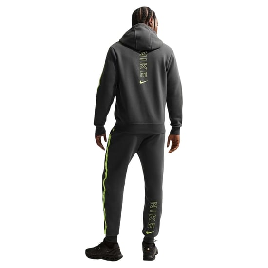 Nike Heren Fleece Joggers (Grijs) - Image 3