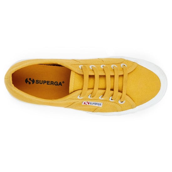 Superga Unisex Adult 2750 Cotu Classic Vegan Trainers (Yellow) - Image 2
