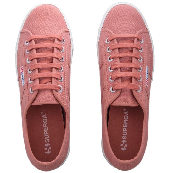 Superga Womens 2790 Linea Up Down Trainers (Pink) - Image 4