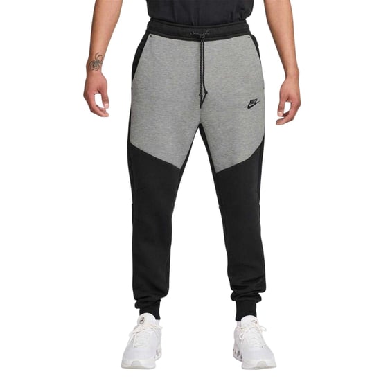 Nike Tech-fleece-joggingbroeken voor heren (Zwart/Grijs) - Image 1