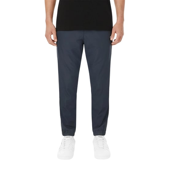 Lacoste Mens Side Stripe Elasticated Waist Tapered Joggers (Black) - Image 1