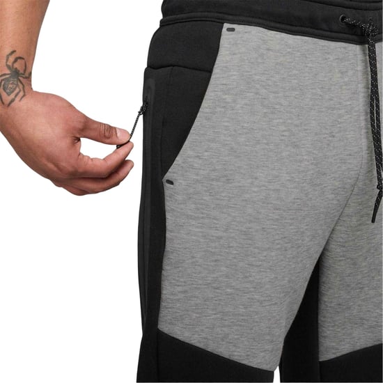 Nike Tech-fleece-joggingbroeken voor heren (Zwart/Grijs) - Image 3