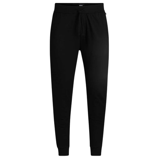 Boss Authentieke joggingbroek voor heren van French Terry met normale pasvorm (Zwart) - Image 2