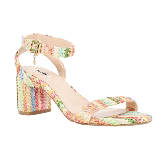 Dune London Lo Memee geweven sandalen met halfhoge hak voor dames (Veelkleurig) - Image 3