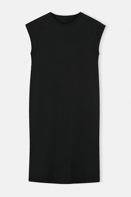 Trendyol Curve Dam Svart Enfärgad Kort / Mini Kort Casual A-linje Plus size Klänning - Image 3