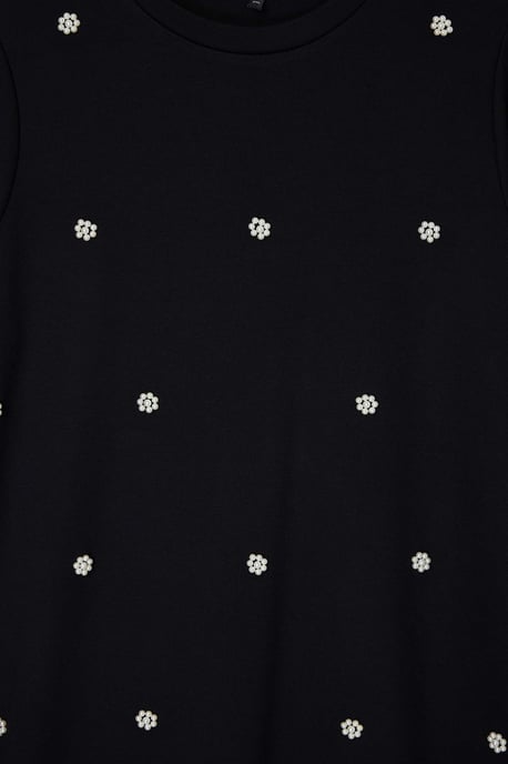 Trendyol Curve Dam Svart Enfärgad Kort / Mini Kort Rak Plus size Klänning - Image 5