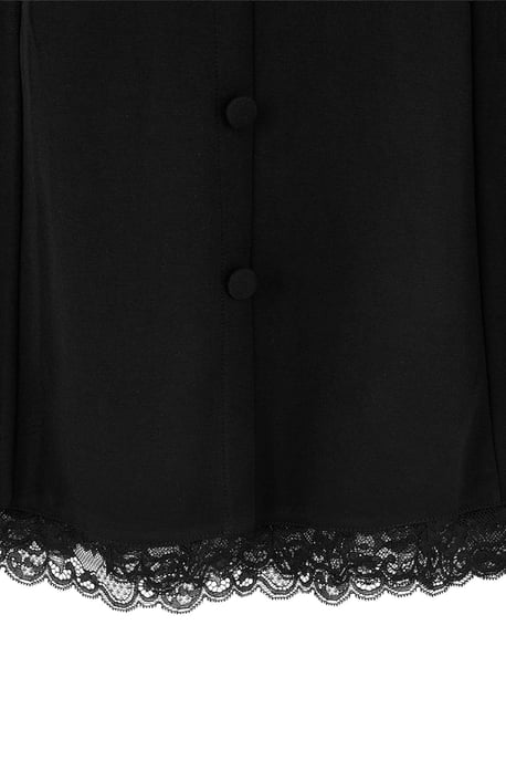 Trendyol Curve Dam Svart Enfärgad Kort / Mini Ärmlös A-linje Plus size Klänning - Image 4