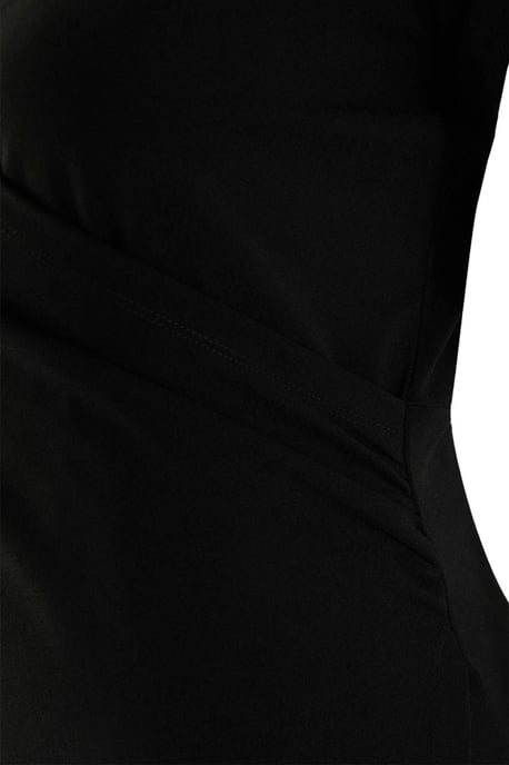 Trendyol Curve Dam Svart Enfärgad Kort / Mini Kort Casual A-linje Plus size Klänning - Image 3