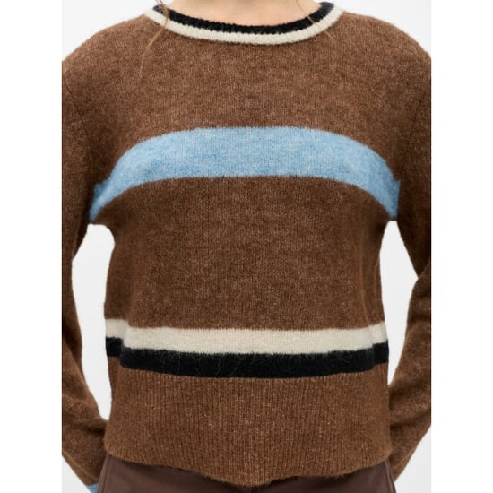 Object objaggie l/s re knit pullover noos 23049476 carafe stripes - Image 2