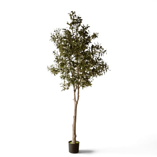 Indore Home Indore silva olijfboom kunstplant 120 cm – mediterrane kunstboom - Image 1
