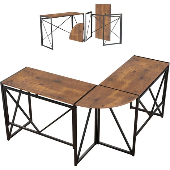 Furnilux Oasis hoekbureau zwart 135x45x75 cm - Image 3