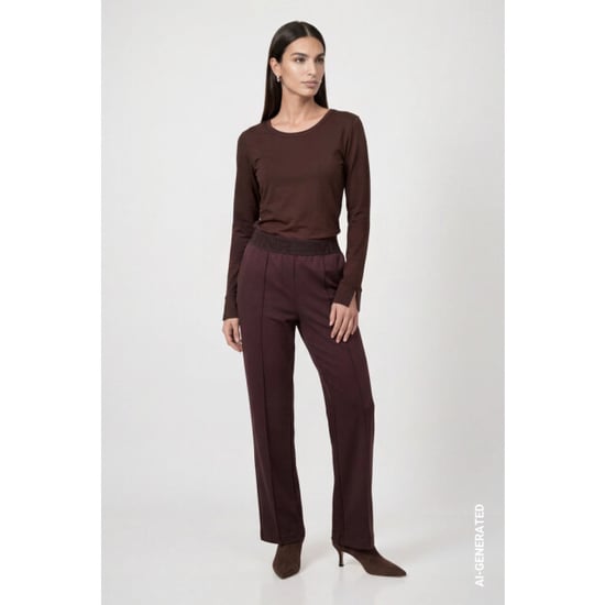 Monari long sleeve shirt with rihinestone details 810053 567 black coffee - Image 5