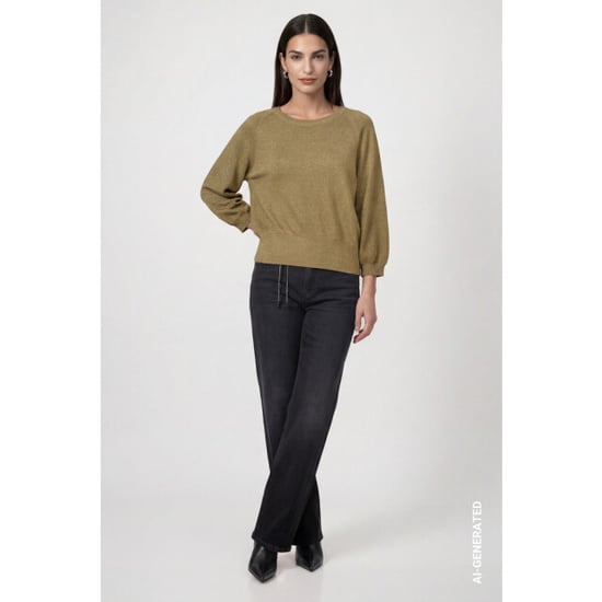 Monari lurex trui 809949 625 forest - Image 2