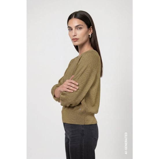 Monari lurex trui 809949 625 forest - Image 3