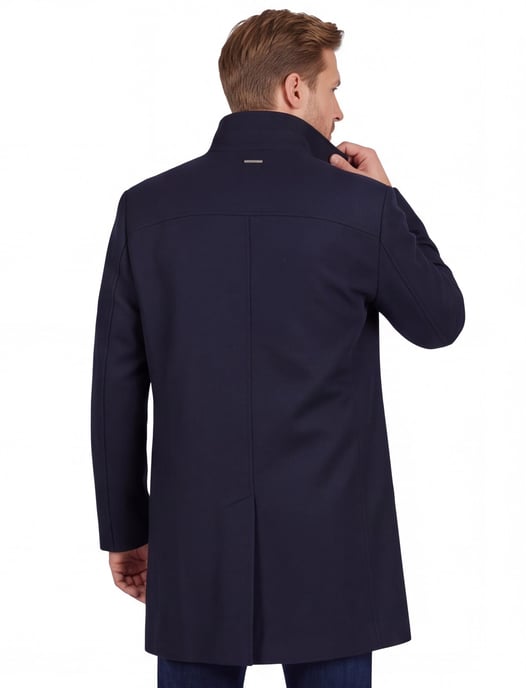 winterjas Roy Robson donkerblauw - Image 2