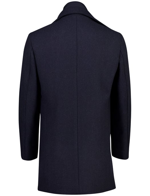 Overjas Scotland Blue donkerblauw wol - Image 3