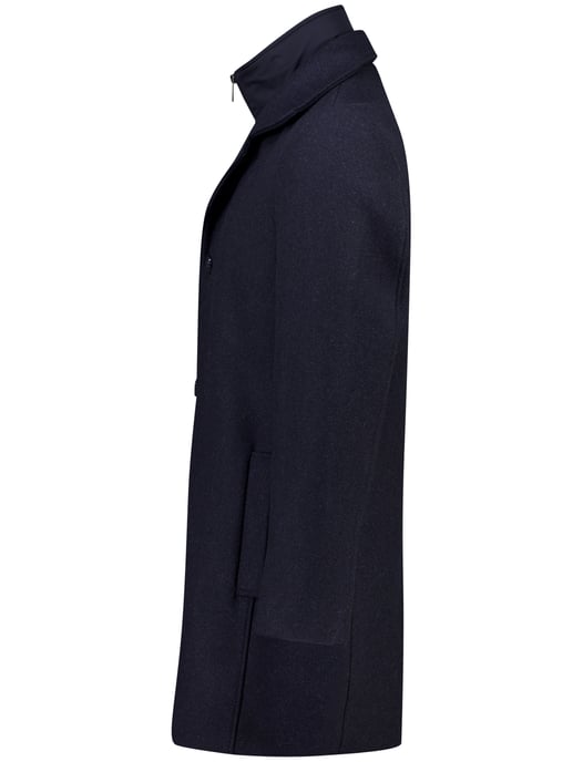 Overjas Scotland Blue donkerblauw wol - Image 4