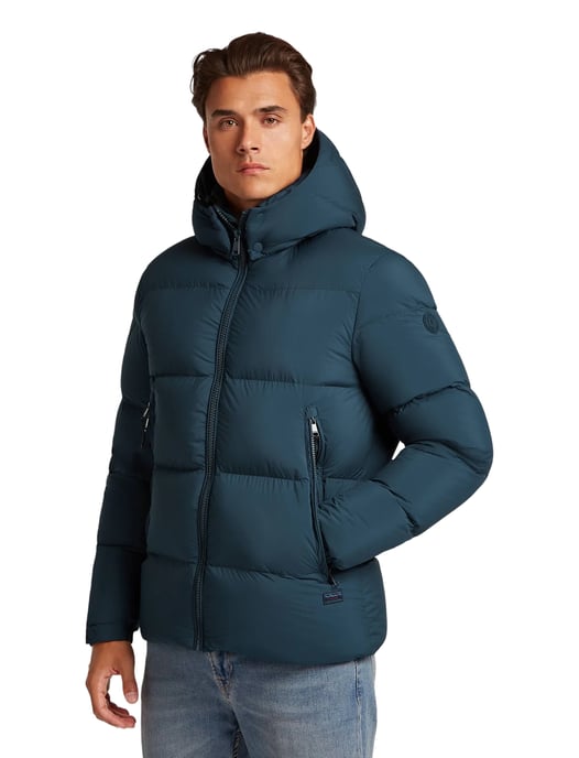 Puffer winterjas Reset Salmi donkerblauw - Image 1