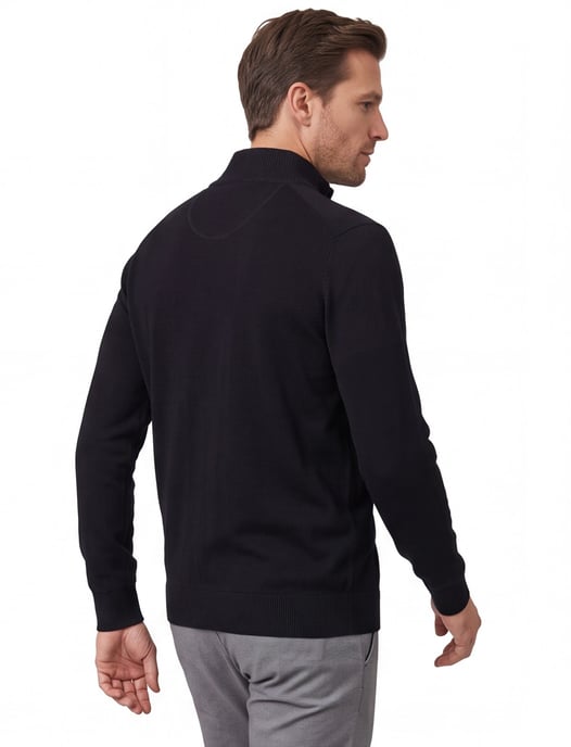 Casa Moda Vest zwart wijde fit - Image 2