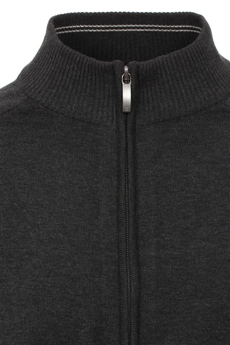 Casa Moda Vest donkergrijs wijde fit - Image 3