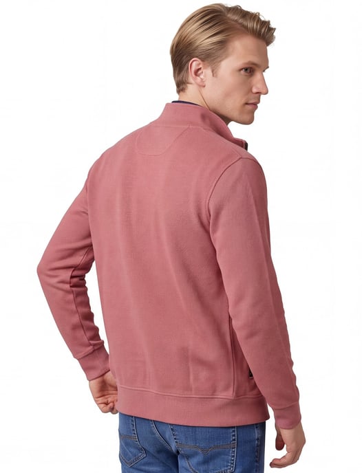 vest Baileys roze met boord normale fit - Image 2