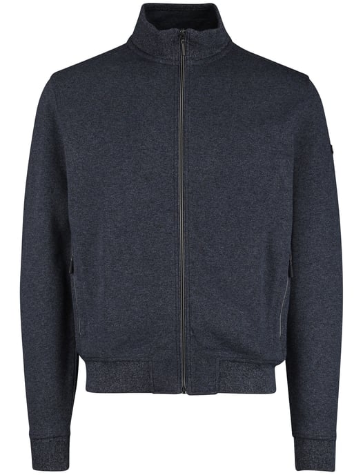 Baileys katoenen vest navy normale fit effen - Image 3