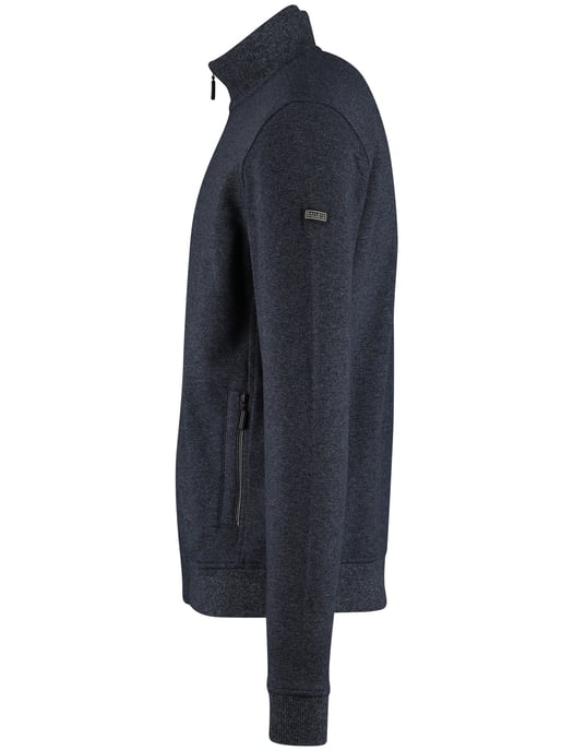 Baileys katoenen vest navy normale fit effen - Image 4