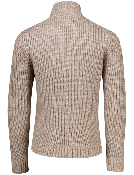 Baileys vest beige effen gebreid normale fit - Image 3