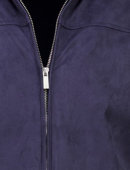 Vest Gentiluomo donkerblauw merinowol - Image 3