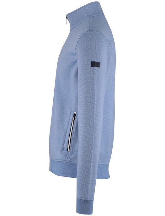 vest Baileys blauw normale fit witte rits - Image 4