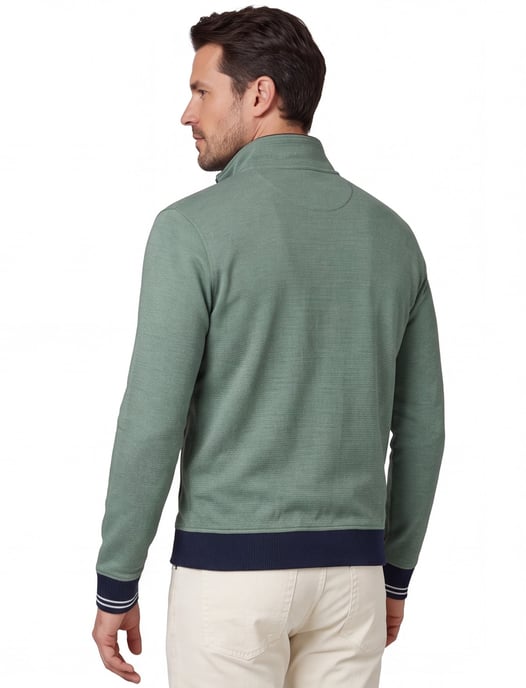 Baileys vest groen katoen - Image 2