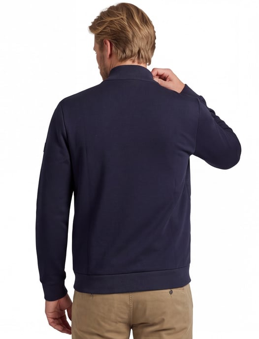 Gentiluomo vest scheerwol navy - Image 2