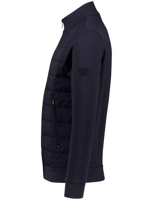 Gentiluomo vest scheerwol navy - Image 3