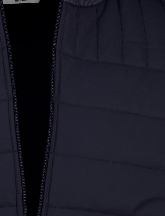 Gentiluomo vest scheerwol navy - Image 4