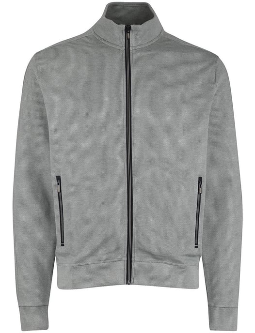 vest Baileys groen gebreid normale fit zwarte rits - Image 3
