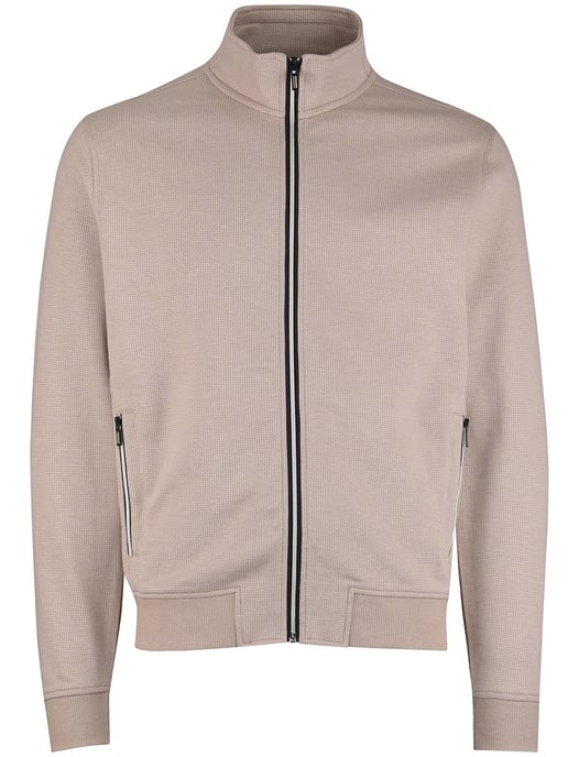 vest Baileys beige witte rits normale fit - Image 3