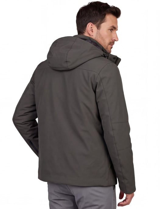 Parka jas Reset donkergroen waterafstotend - Image 2