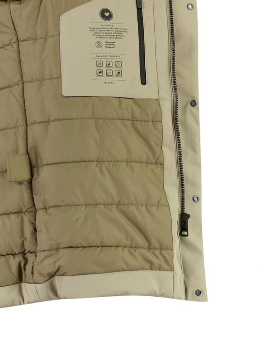 Parka jas Reset khaki - Image 4