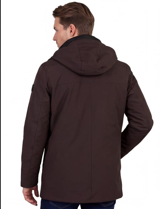 Overjas Reset bruin polyester - Image 2