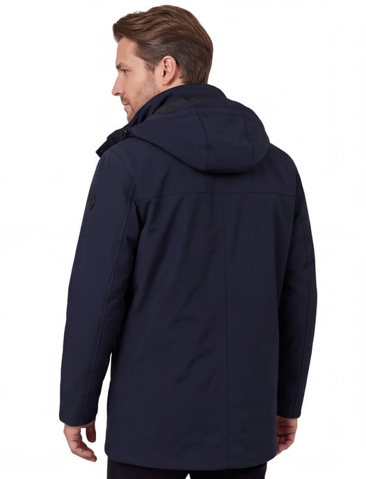 Parka jas Reset donkerblauw waterafstotend - Image 2