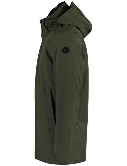Parka jas Reset donkergroen polyester - Image 3