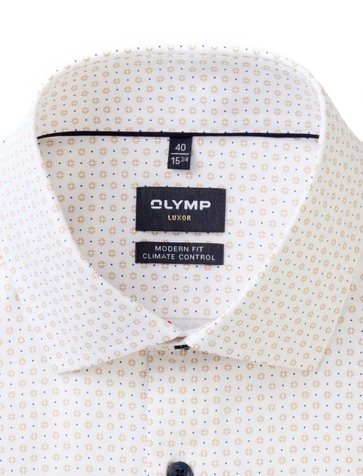 Olymp overhemd korte mouw Modern Fit geprint - Image 2