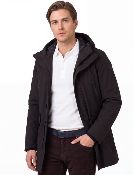 winterjas Reset zwart - Image 1