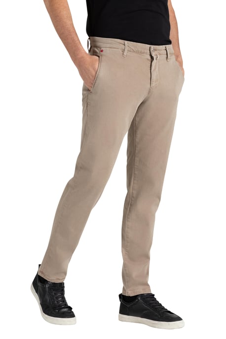 Mac pantalon beige effen - Image 1