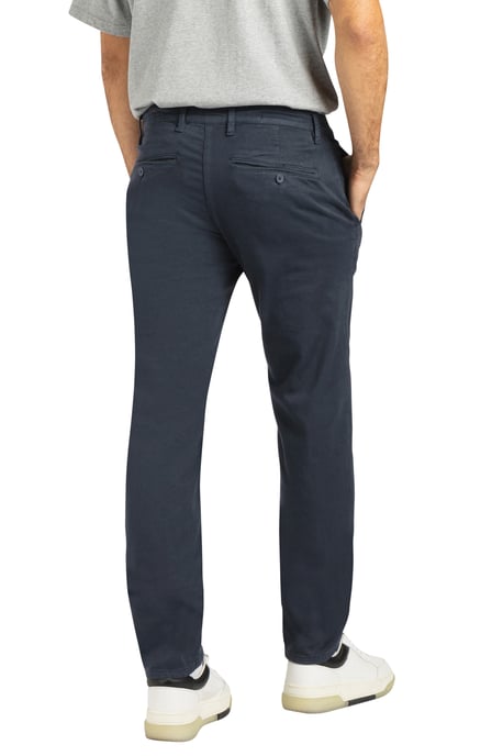 Mac katoenen broek blauw effen katoen - Image 2