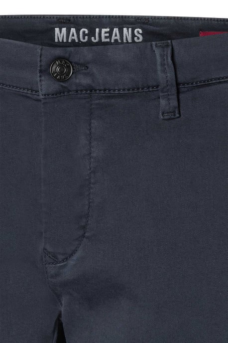 Mac katoenen broek blauw effen katoen - Image 3