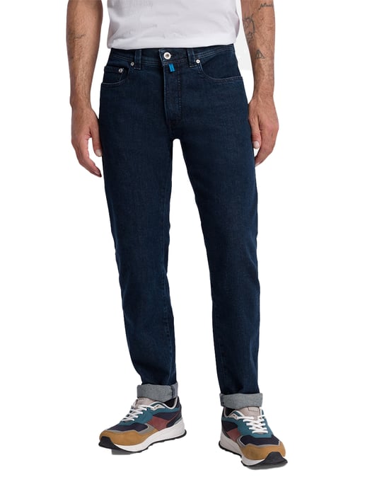 Pierre Cardin Lyon Tapered fit jeans donkerblauw - Image 1