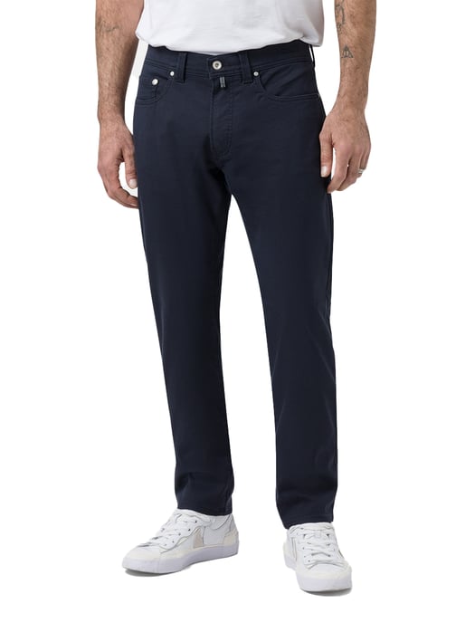 Pierre Cardin 5-pocket donkerblauw Lyon Tapered fit - Image 1