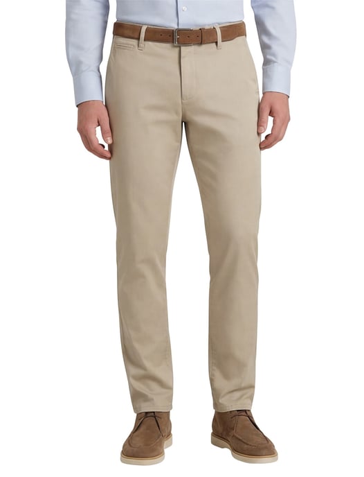 Alberto Pantalon beige slim fit - Image 1