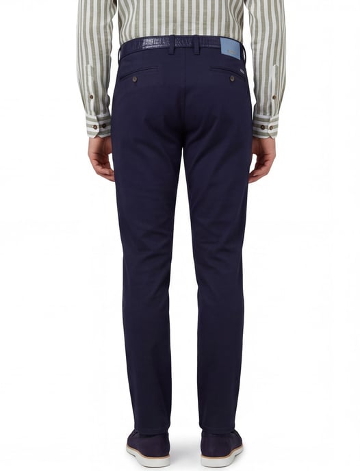 Alberto Pantalon donkerblauw slim fit - Image 2